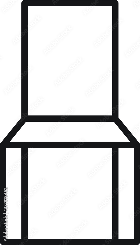 line vector art chair line vector art chair