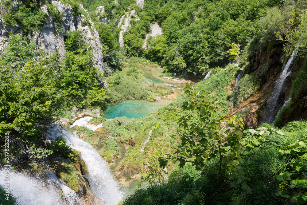 Naklejka premium Plitvice national park
