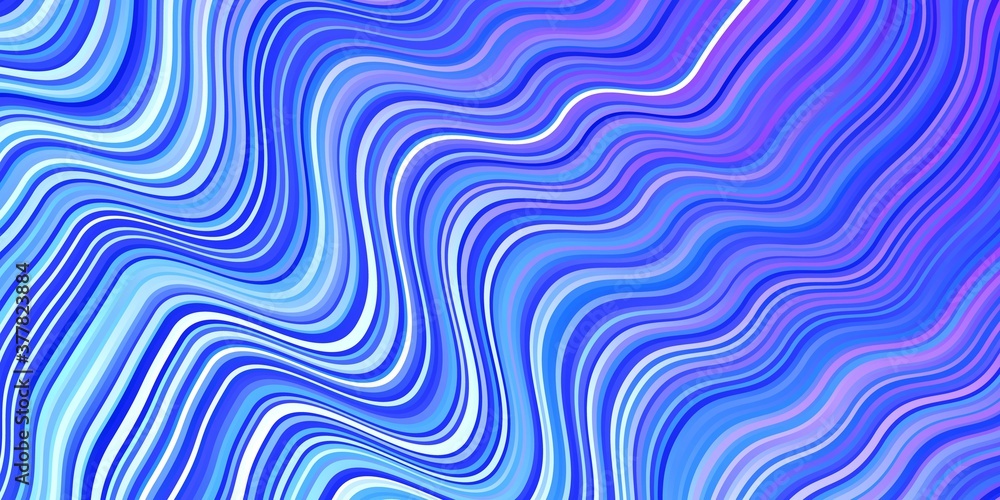 Light Pink, Blue vector background with bent lines. Light Pink, Blue vector background with bent lines.