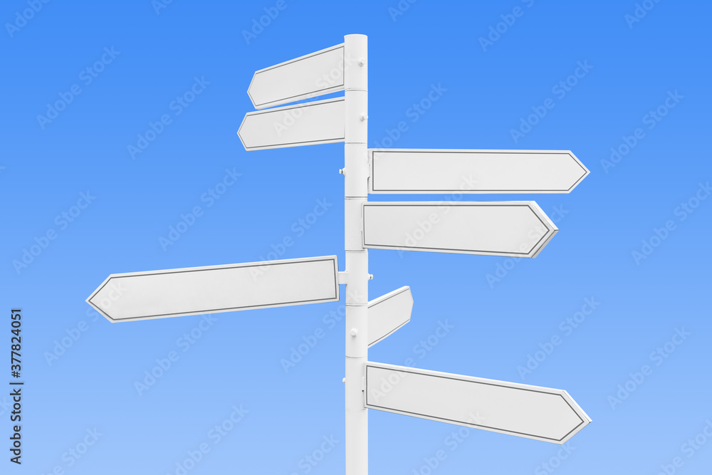 Pointer traffic sign Pointer traffic sign