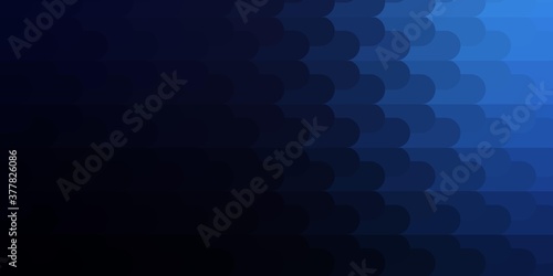 Dark BLUE vector texture with lines. Gradient illustration with straight lines in abstract style. Pattern for websites, landing pages.