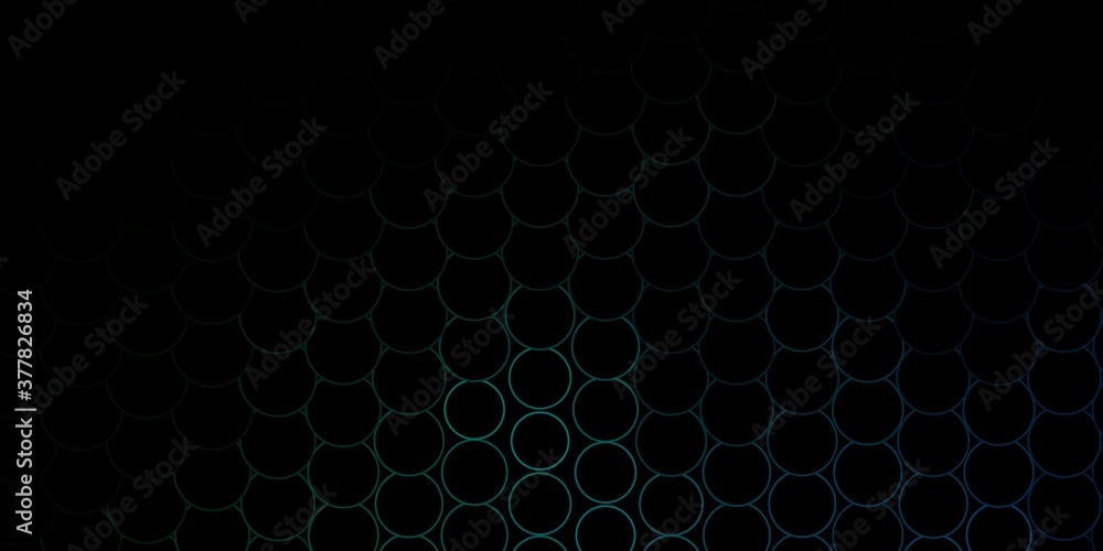 Dark Green vector pattern with spheres. Illustration with set of shining colorful abstract spheres. Pattern for booklets, leaflets. Dark Green vector pattern with spheres. Illustration with set of shining colorful abstract spheres. Pattern for booklets, leaflets.