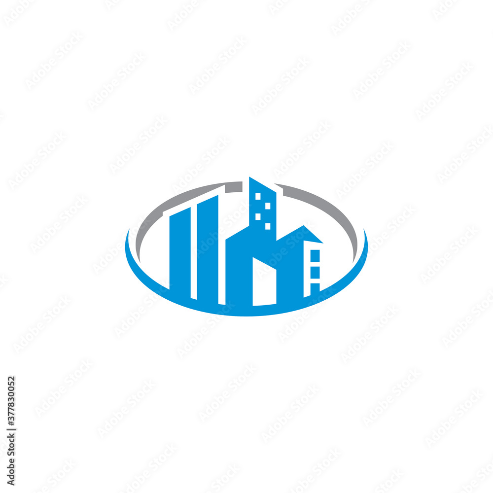 Abstract City Vector , Real Estate Logo Abstract City Vector , Real Estate Logo