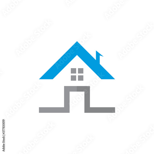 Abstract Apartment Vector , Real Estate Logo