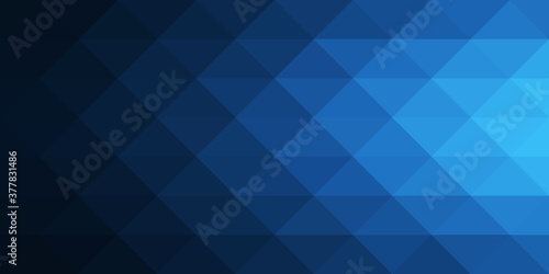 Blue geometric background