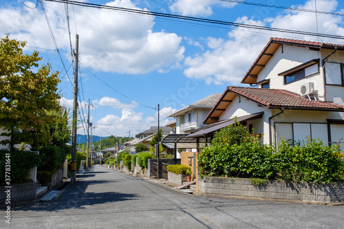 住宅地 一戸建て ベッドタウン 京都府木津川市