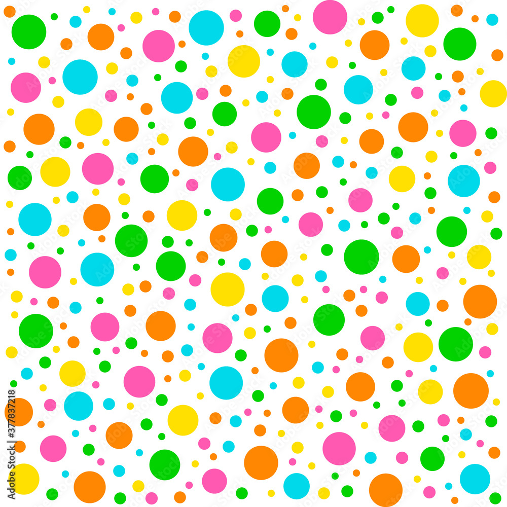 geometric seamless,pattern with circles. multicolor shapes on a white background, vector geometric seamless,pattern with circles. multicolor shapes on a white background, vector