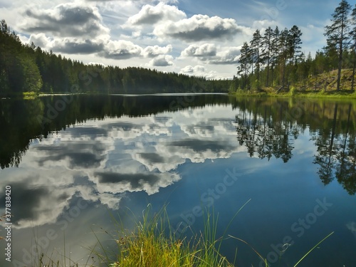 unnamed lake in sweden