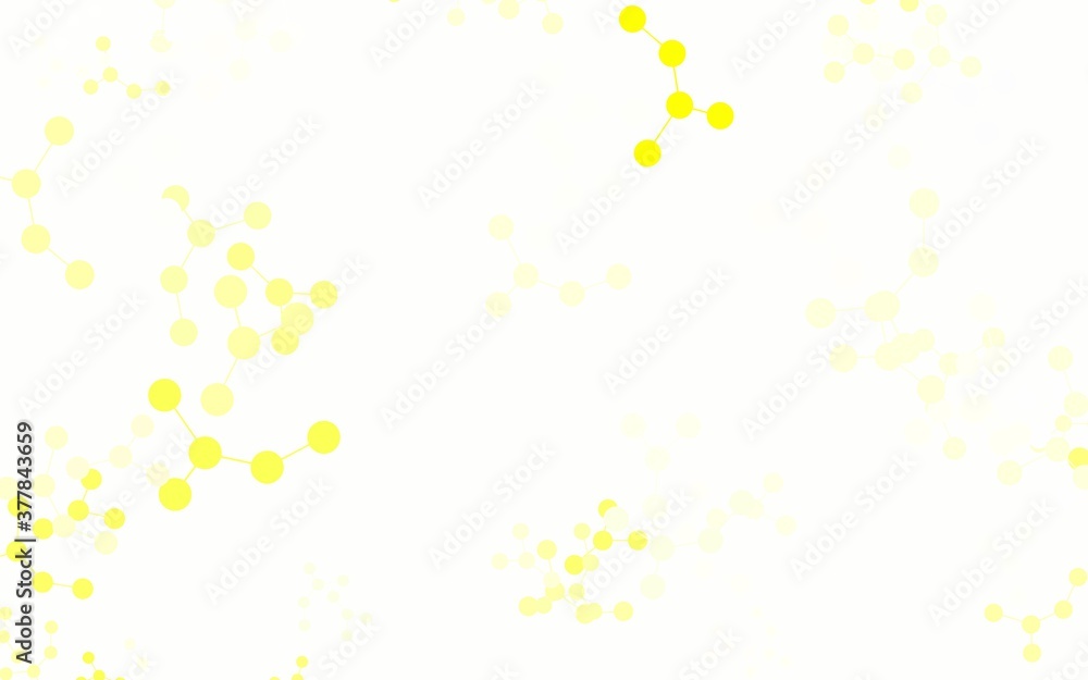Light Green, Yellow vector texture with artificial intelligence concept. Light Green, Yellow vector texture with artificial intelligence concept.