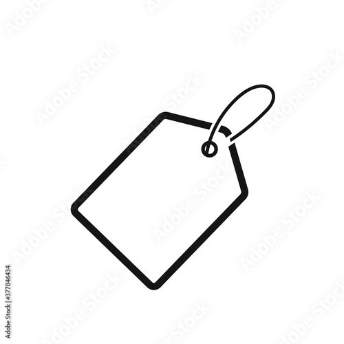 Simple product label icon For promotio isolated on White background