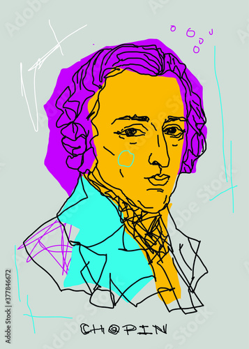 Frederic Francois Chopin.  photo