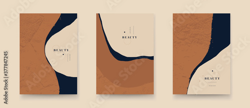 Elegant abstract trendy universal background templates. Minimalist aesthetic.