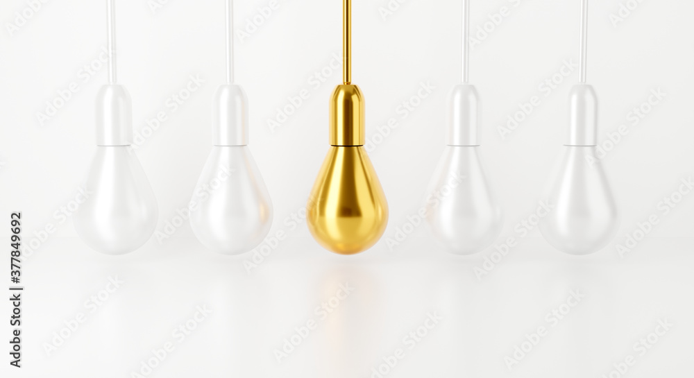 Light bulb on white background. 3d render for creative idea lamp. Light bulb on white background. 3d render for creative idea lamp.