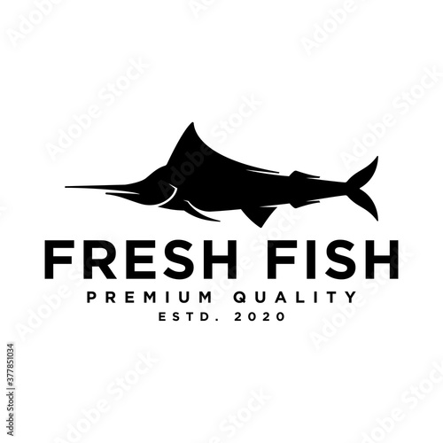 fresh fish logo design idea