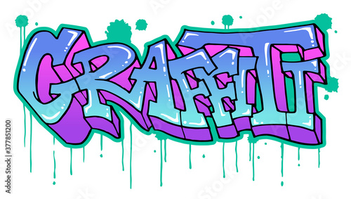 グラフィティ・アート(Graffiti)のロゴイラスト