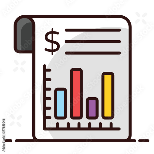 
Business file having graphical data, hypothesis concept 
