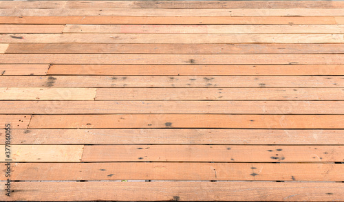 background and texture perspective view of striped wood floor background can be used for display your product