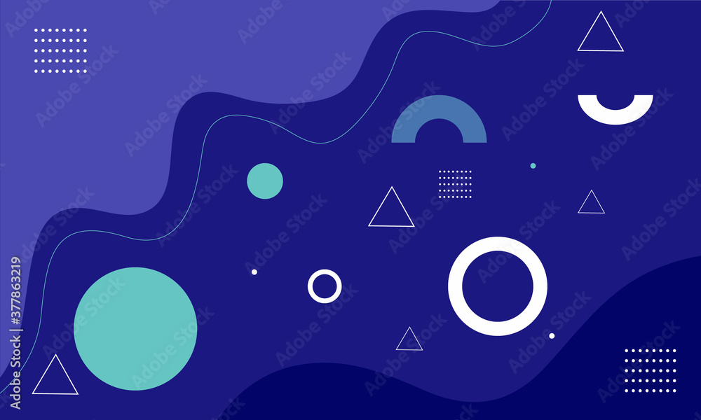 Abstract Blue background Design 