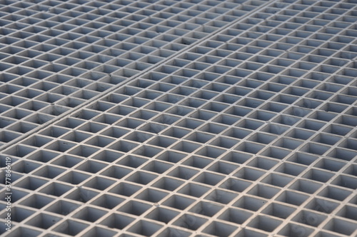 metal grid texture