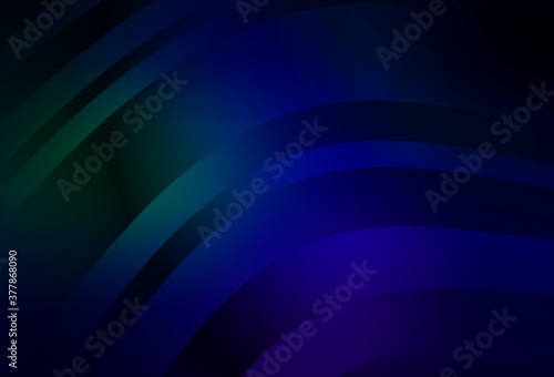 Dark Blue, Green vector template with wry lines.