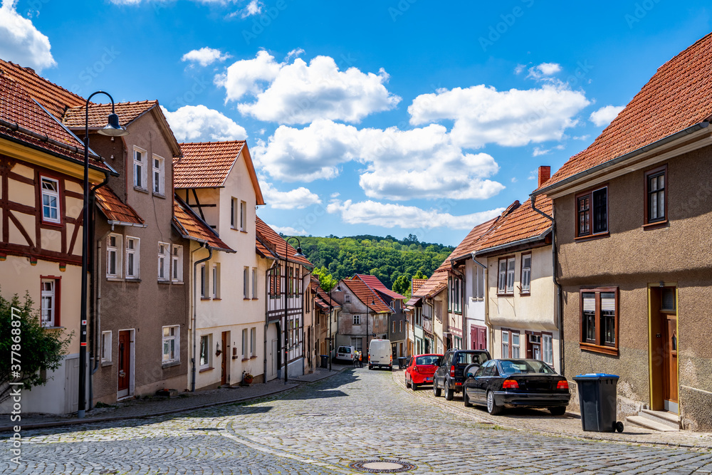 Treffurt, Dorf in Thueringen, Ostdeutschland, Treffurt, Dorf in Thueringen, Ostdeutschland,