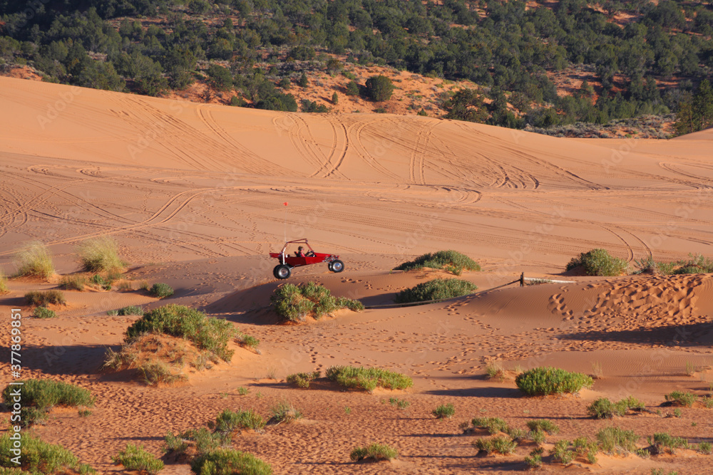 Obraz premium Red car