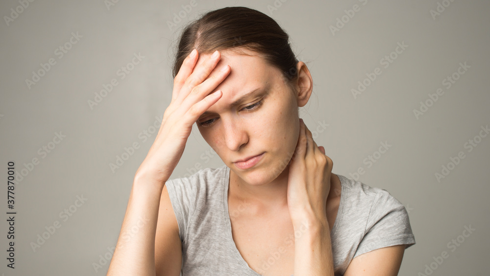 woman is experiencing pain medicine woman is experiencing pain medicine