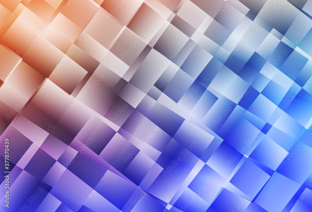 Light Blue, Yellow vector background in polygonal style.