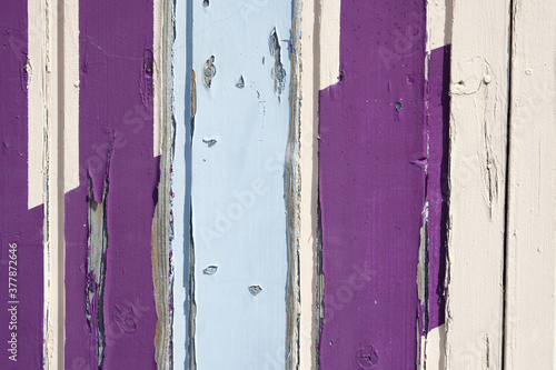 background planked wood weathered paint pink and blue 