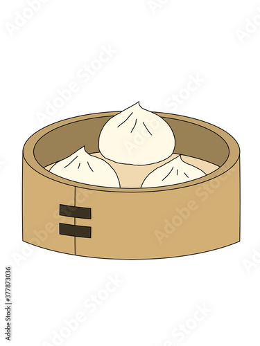 illustration of a soup dumpling