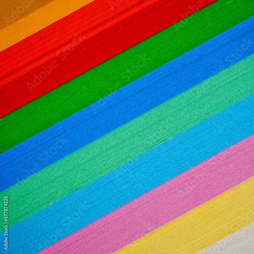colored papers, colorful abstract background