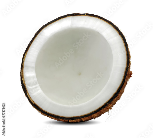Coconut fruit isolted on white background