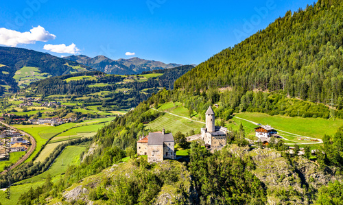 Sprechenstein Castle in South Tyrol, Italy photo