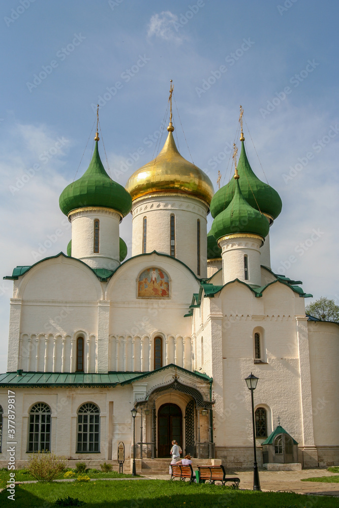 Suzdal, Vladimir Oblast/ Russia- May 12th, 2012: Monastery of Saint Euthymius in Suzdal