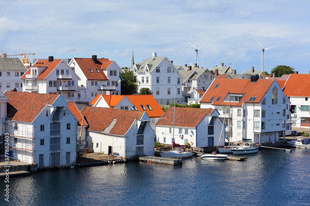 Haugesund city waterfront