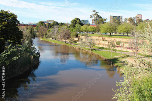 river  Karrawirra Parri  in adelaide  australia 