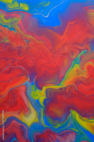 Acrylic paint pouring background, Luxury colors.
