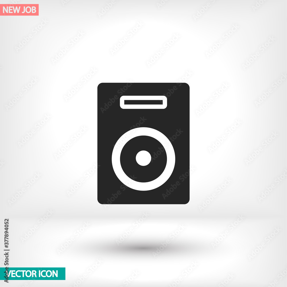 Loudspeaker vector icon , lorem ipsum Flat design Loudspeaker vector icon , lorem ipsum Flat design