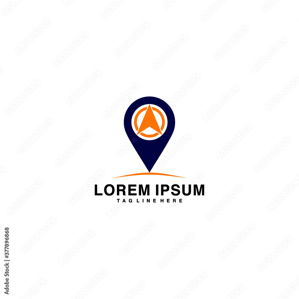 Map Pin Logo Design Element
Map Pin Logo Design Element