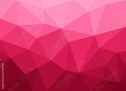 Abstract pink geometric vector background