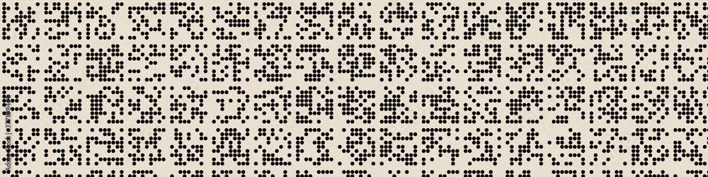 Abstract Color Halftone Dots generative art background illustration Abstract Color Halftone Dots generative art background illustration