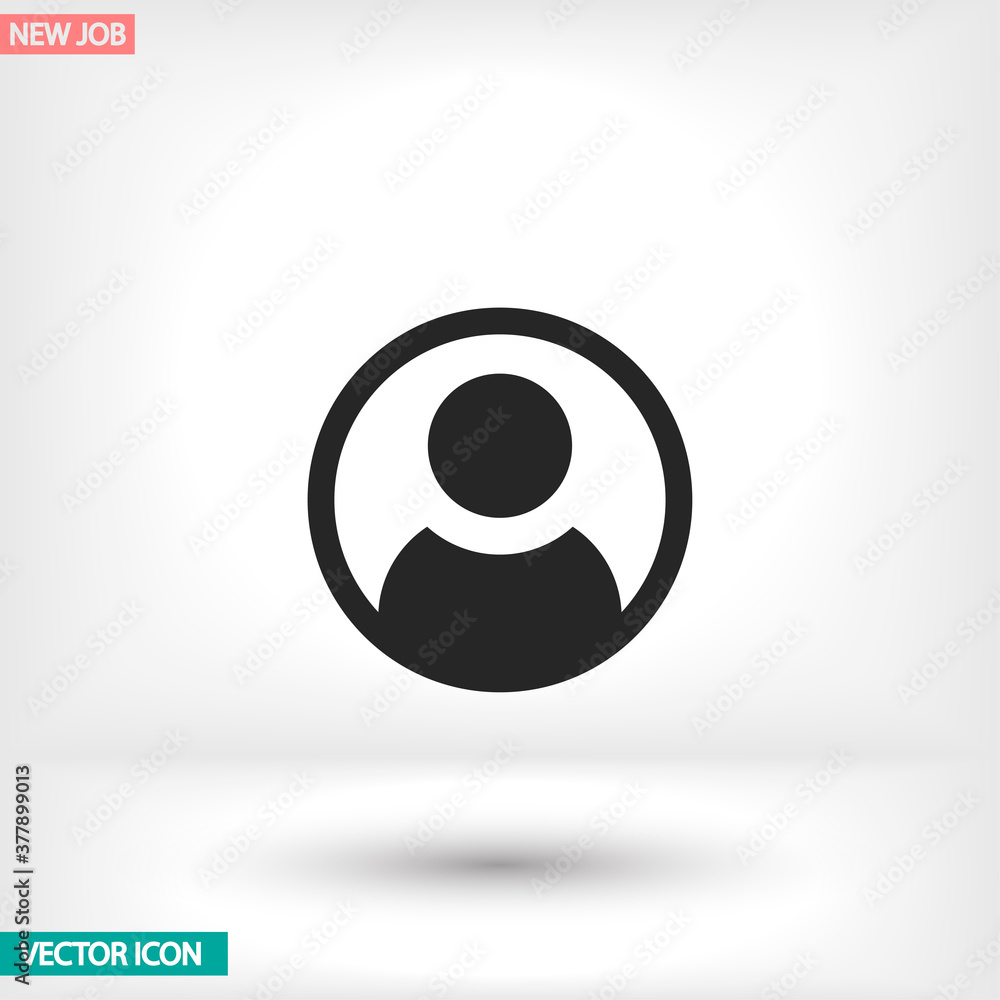 People vector icon , lorem ipsum Flat design People vector icon , lorem ipsum Flat design