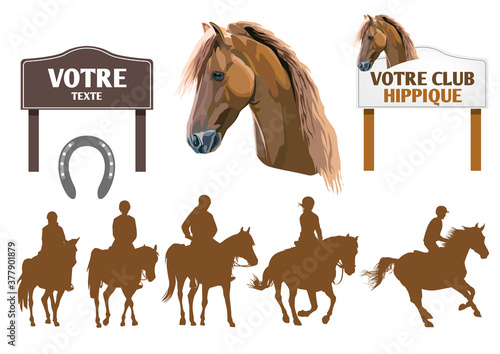 EQUITATION -Cheval - Ressources Club Hippique