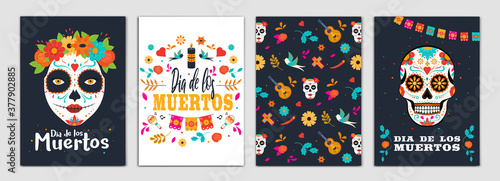 Day of the dead Party Flyer Design photo
