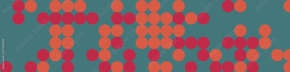 Abstract Color Halftone Dots generative art background illustration Abstract Color Halftone Dots generative art background illustration