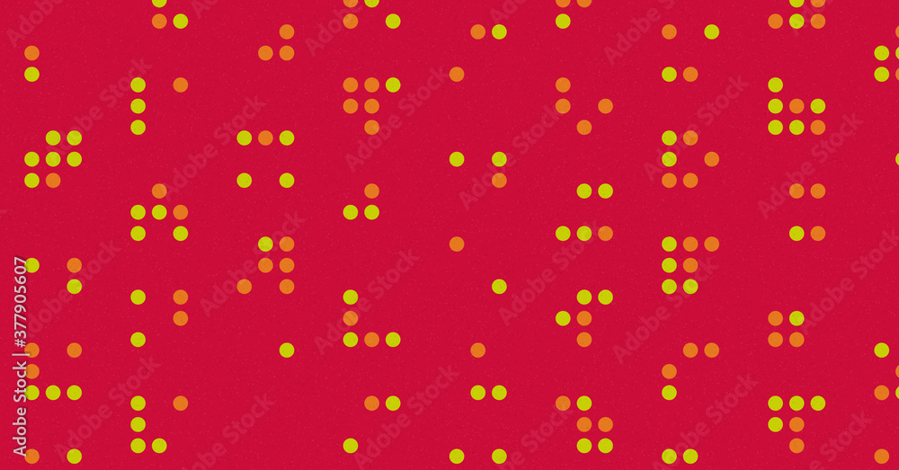 Abstract Color Halftone Dots generative art background illustration Abstract Color Halftone Dots generative art background illustration
