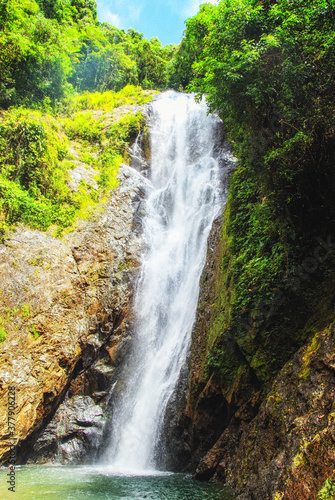 The Biausevu waterfall photo