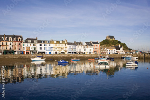 Ilfracombe is a seaside resort and civil parish on the North Devon coast, England, with a small harbour surrounded by cliffs.