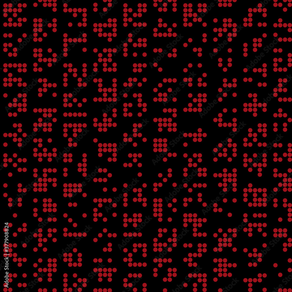 Abstract Color Halftone Dots generative art background illustration Abstract Color Halftone Dots generative art background illustration