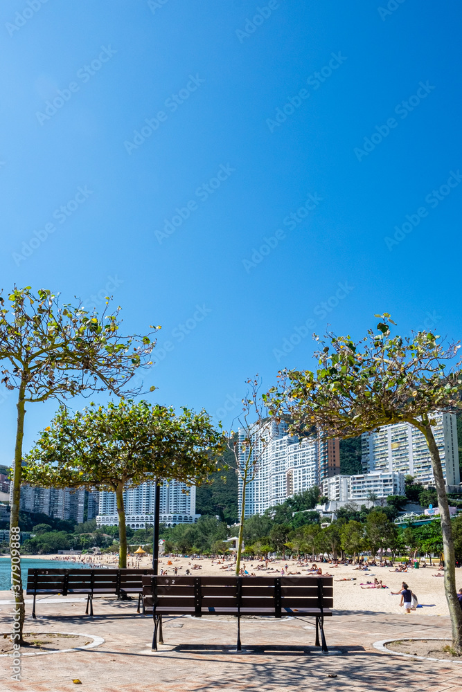 A sunny day in Repulse Bay, Hong Kong